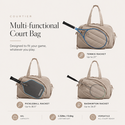 The Court Duffel - Pickleball Bag