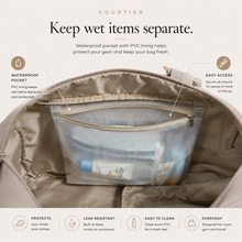 Courtier pickleball bag detail